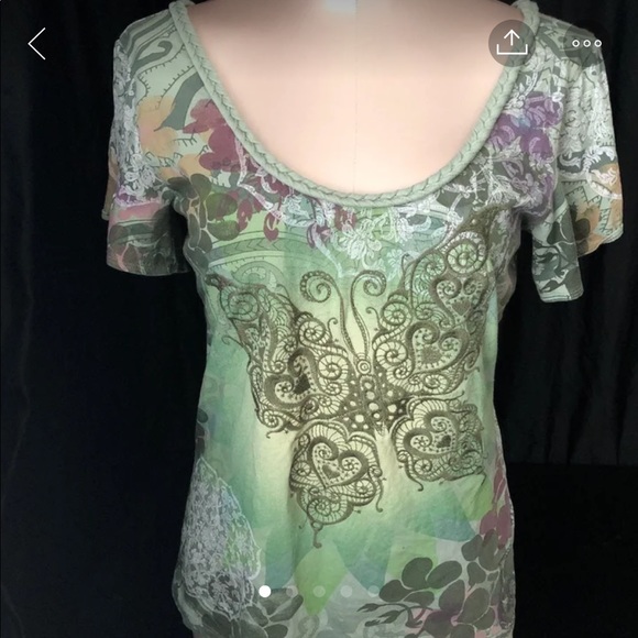 Lucky butterfly blouse - Picture 1 of 5